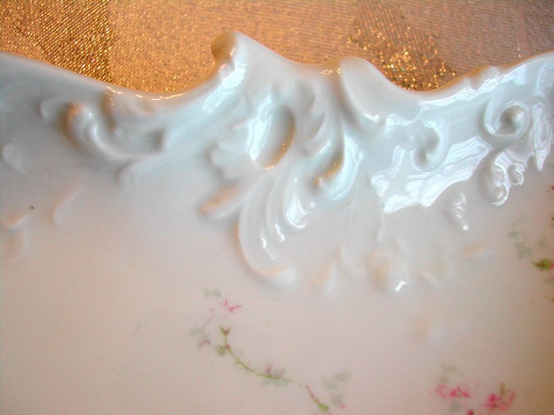 Theodore Haviland Limoges France Bone Dish Schleiger # 150