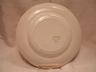 Royal Staffordshire England Red & White Transfer Ware Calendar P