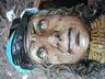 Rip. Vietata Vintage Character Mug Feather Hat Northern Italy