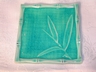 Majolica Bamboo Style Tile Marked