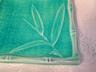 Majolica Bamboo Style Tile Marked