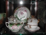 A Hand Painted Bavaria Orchid Plate Limoges Artist Signed Vintag
