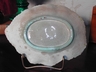 Etruscan Style Majolica Begonia Leaf Dish Antique