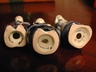 A Set of Vintage Delfts Holland Figural Salt & Peppers