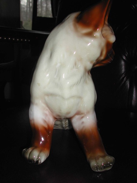 A Charming Vintage UCGC Siamese Kitten Ceramic