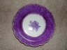 Antique Royal Staffordshire Pottery Flow Blue & Gold Bowl
