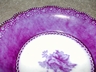 Antique Royal Staffordshire Pottery Flow Blue & Gold Bowl