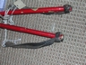 Vintage Red Bamboo Ski Poles-Sheffield, Mass.