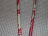 Vintage Red Bamboo Ski Poles-Sheffield, Mass.