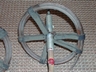Vintage Red Bamboo Ski Poles-Sheffield, Mass.