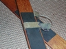 Pair of Vintage Children’s Oak Skis – Red Tips