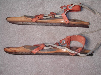 Verstaald Wood Ice Skates