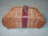 Old Wicker/Leather Fishing Creel