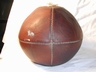 Vintage English Leather Rugby Ball