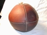 Vintage English Leather Rugby Ball
