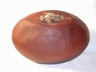 Vintage English Leather Rugby Ball