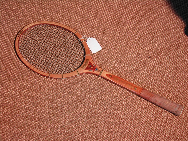 Vintage Wood Tennis Racket-Regent