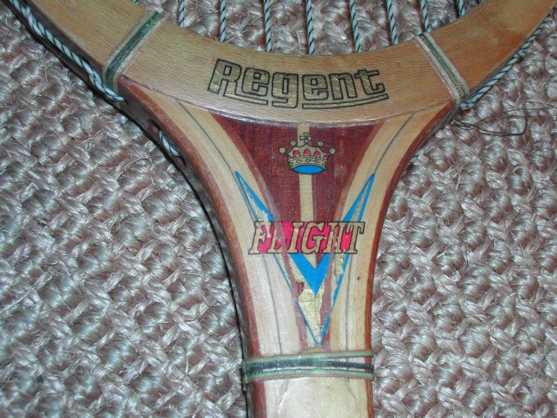 Vintage Wood Tennis Racket-Regent
