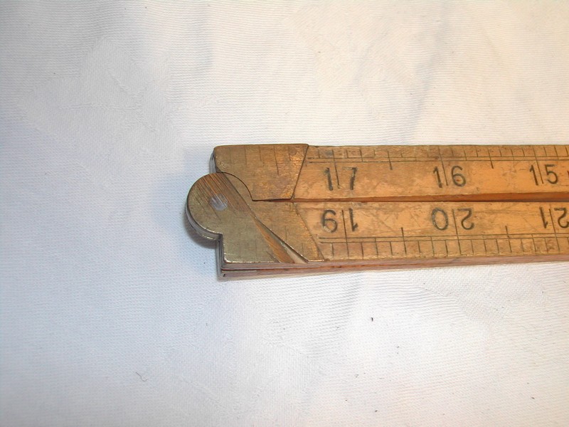 Vintage English Boxwood “Lufkin” Folding Rule 36”