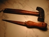 Vintage Hammer & Hand Saw