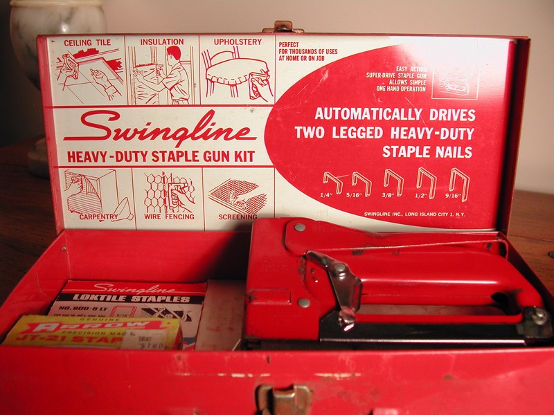 Old Swingline Staple Gun Kit