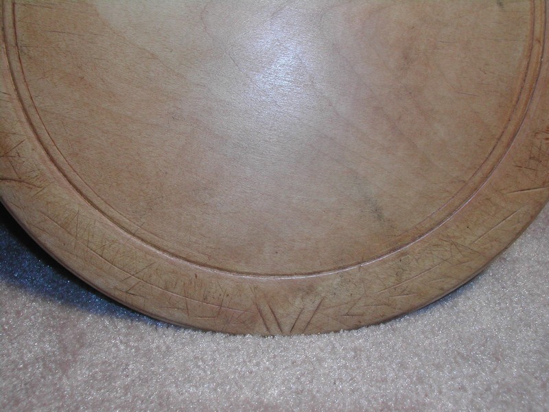 Lovely Round Antique Allinson English Bread Board