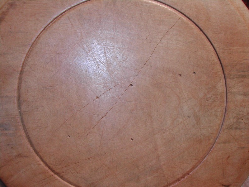 Lovely Round Antique Allinson English Bread Board