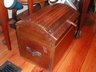 Vintage Wood Chest Leather Straps