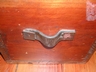 Vintage Wood Chest Leather Straps