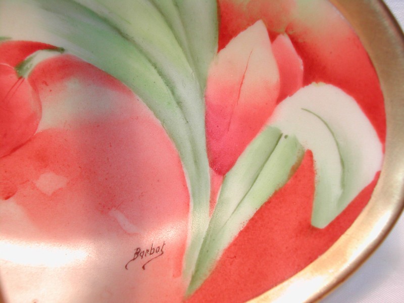 Beautiful Limoges Tulip Basket Bon - Bon Dish