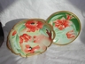 Limoges Hand Painted Poppies Bowl - Artist Signed