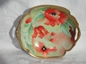 Limoges Hand Painted Poppies Bowl - Artist Signed