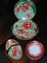 Limoges Gold Swirl Butter Pats (set of five)
