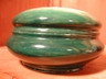 Large & Lovely Ladies Hand Painted Powder Jar