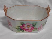 Lovely Hand Painted T&V Limoges, France Butter Tub