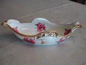 Jean Pouyat Hand Painted Limoges, France Porcelain Gravy