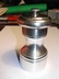 Vintage Sterling Pepper Grinder Italy