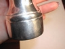 Vintage Sterling Pepper Grinder Italy