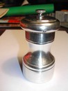Vintage Sterling Pepper Grinder Italy