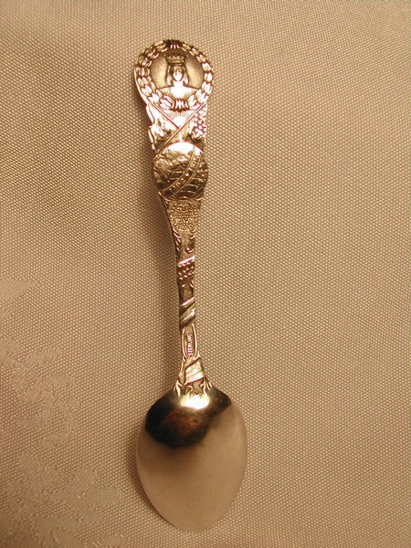 Antique "Worlds Columbian Exposition" Sterling Silver Spoon