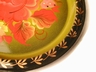 A Vintage Hand Painted Tole Toleware Tray Marked
