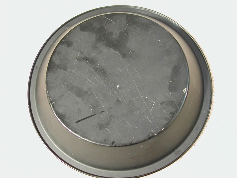 A Pennsylvania Dutch Style Toleware Bird Petite Pan