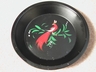 A Pennsylvania Dutch Style Toleware Bird Petite Pan