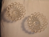 Anchor Hocking "Boopie" Berwick Bubble Glass Candle Holders