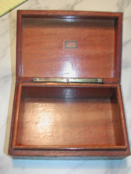 Vintage Gilded Wood Roses English Trinket Box