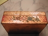 Vintage Gilded Wood Roses English Trinket Box