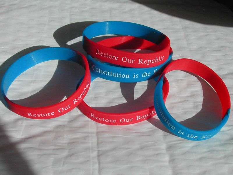 "Restore Our Republic" Wristlets/Key Chains (Qty 5)