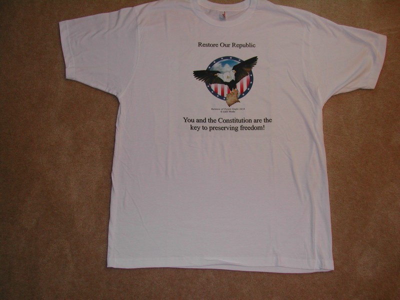 "Balance Of Power" Eagle T-Shirt